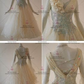 Ballroom Dance Dresses,Womens Ballroom Dress Multilayer BD-SG3055