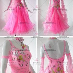 Ballroom Costumes,Womens Ballroom Dress Pink BD-SG3062
