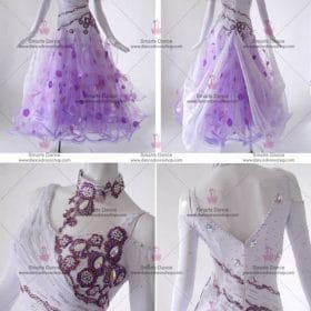Ballroom Dresses,Ballroom Dancewear Purple BD-SG3063