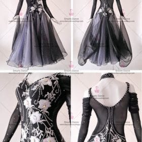 Ballroom Dance Customes,Ballroom Dresses For Sale Black BD-SG3064