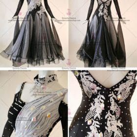 Ballroom Dancewear,Latin Ballroom Dresses Black BD-SG3067