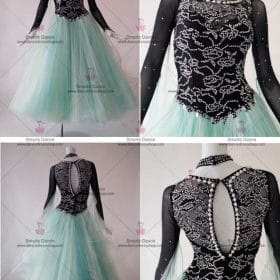 Ballroom Dance Competition Dresses Green BD-SG3069