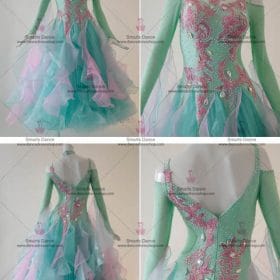 Ballroom Costumes,Ballroom Dance Costumes For Competition Multilayer BD-SG3087