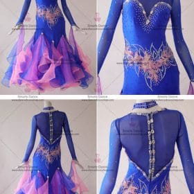 Ballroom Gowns,Ballroom Dance Costumes For Competition Multilayer BD-SG3096