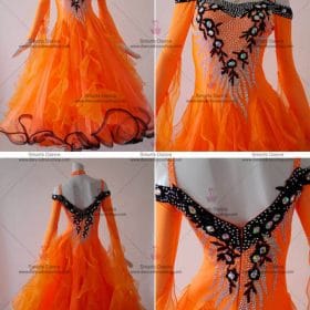 Waltz Dance Dresses,Womens Ballroom Dress Multilayer BD-SG3100