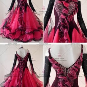 Custom Made Ballroom Dress,Tailor Made Ballroom Dress Red BD-SG3109