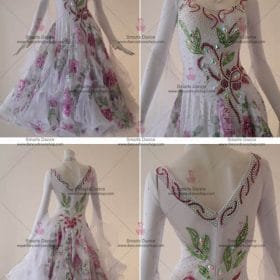 Waltz Dance Dresses,Ballroom Dancewear Multilayer BD-SG3112