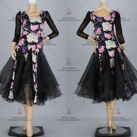 Ballroom Dress,Latin Ballroom Dresses Black BD-SG3129