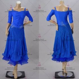 Ballroom Dresses For Sale,Ballroom Clothes Blue BD-SG3136