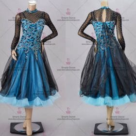 Ballroom Dance Clothes,Ballroom Dresses For Sale Blue BD-SG3137