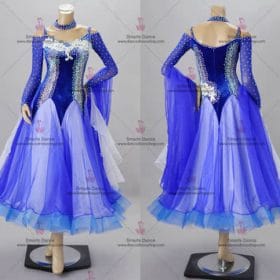 Ballroom Dancewear,Ballroom Gowns Blue BD-SG3140