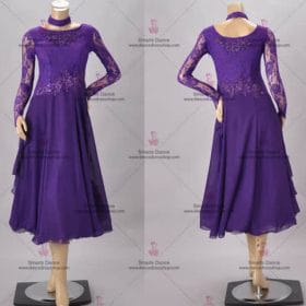 Ballroom Dance Costumes,Affordable Ballroom Dress Purple BD-SG3142
