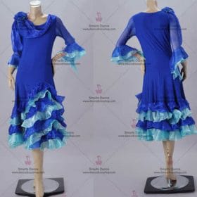 Ballroom Dance Clothes,Ballroom Dresses For Sale Blue BD-SG3144