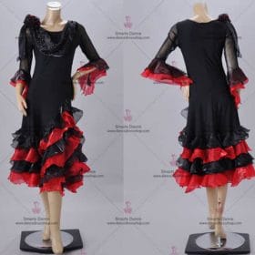 Ballroom Dance Competition Dresses,Ballroom Gowns Black BD-SG3145