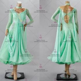 Ballroom Dance Dresses For Sale,Ballroom Dance Clothes Green BD-SG3148