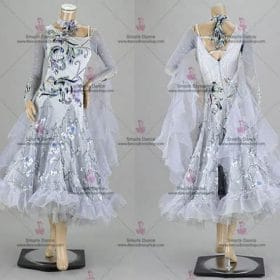 Ballroom Dance Competition Dresses,Waltz Dance Dresses Multilayer BD-SG3151