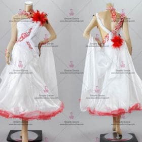 Ballroom Dance Dresses For Sale,Waltz Dance Dresses White BD-SG3201