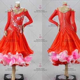 Ballroom Dance Costumes For Competition Multilayer BD-SG3214