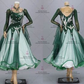 Ballroom Clothes,Ballroom Costume For Female Green BD-SG3219