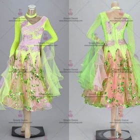 Tailor Made Ballroom Dress,Ballroom Dress Green BD-SG3230