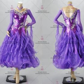 Affordable Ballroom Dress,Ballroom Costumes Purple BD-SG3244