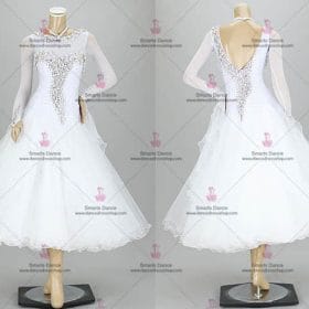 Tailor Made Ballroom Dress,Ballroom Dresses For Sale White BD-SG3246