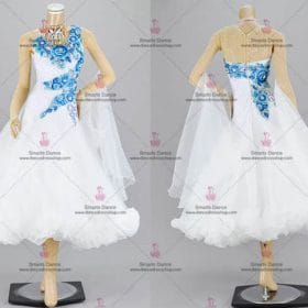 Ballroom Dress,Ballroom Dance Gowns White BD-SG3253