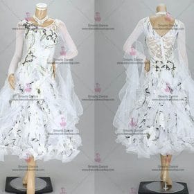 Ballroom Dance Dresses,Ballroom Dance Competition Dresses White BD-SG3262
