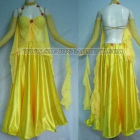 customized ballroom dance apparels,tailor made ballroom dancing attire:BD-SG349
