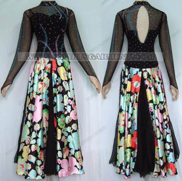 big size ballroom dance clothes,ballroom dancing wear store:BD-SG836