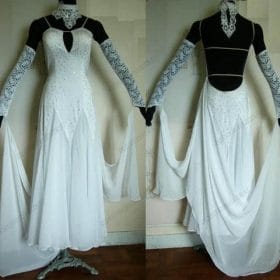 ballroom dance apparels for competition,plus size ballroom dancing attire:BD-SG9