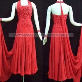 customized ballroom dancing apparels,plus size ballroom competition dance garmen
