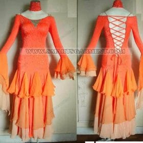 quality ballroom dancing apparels,ballroom competition dance attire for kids:BD-