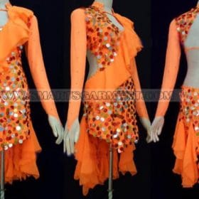 latin dancing clothes outlet,selling latin competition dance garment:LD-SG1000