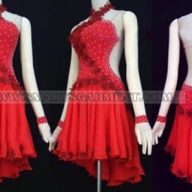 tailor made latin dancing clothes,quality latin competition dance wear:LD-SG1001