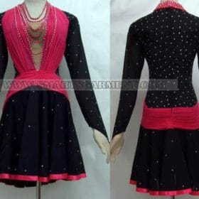 customized latin dancing clothes,latin competition dance clothes for women:LD-SG