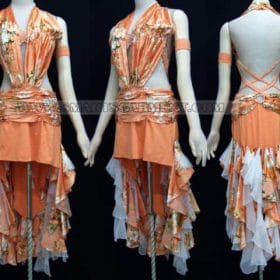 latin competition dance apparels for children,sexy latin dance clothes:LD-SG1051
