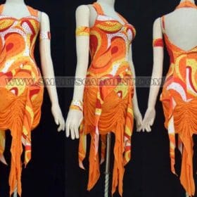Inexpensive latin dancing clothes,plus size latin dancing performance wear:LD-SG