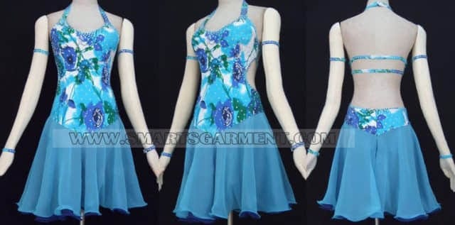 custom made latin dancing apparels,big size latin competition dance wear:LD-SG10