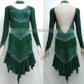 custom made latin dancing clothes,personalized latin competition dance wear:LD-S