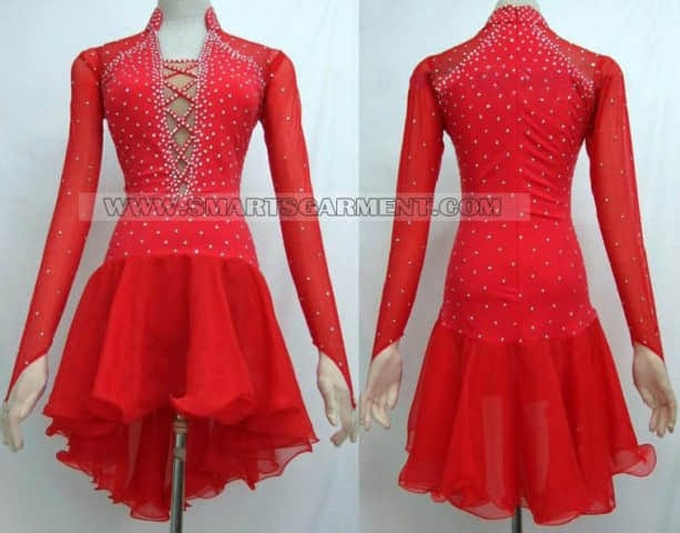 hot sale latin competition dance clothes,latin dance clothes for children:LD-SG1