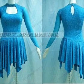 cheap latin dancing clothes,big size latin competition dance garment:LD-SG114