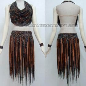 latin competition dance apparels for children,plus size latin dance clothing:LD-