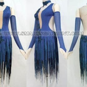 tailor made latin competition dance clothes,custom made latin dance attire:LD-SG