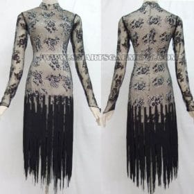 discount latin dancing clothes,plus size latin competition dance dresses:LD-SG11