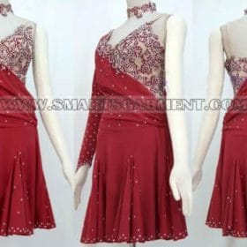 cheap latin dancing apparels,latin competition dance apparels for women:LD-SG115