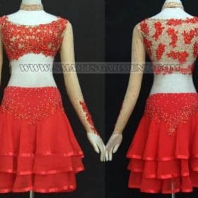 latin dancing clothes shop,tailor made latin competition dance clothing:LD-SG115