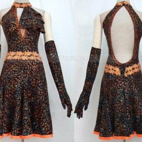 hot sale latin dancing clothes,tailor made latin dancing performance wear:LD-SG1
