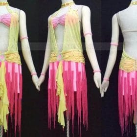 Inexpensive latin competition dance clothes,plus size latin dance garment:LD-SG1