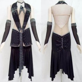 sexy latin dancing clothes,latin competition dance wear for children:LD-SG1167